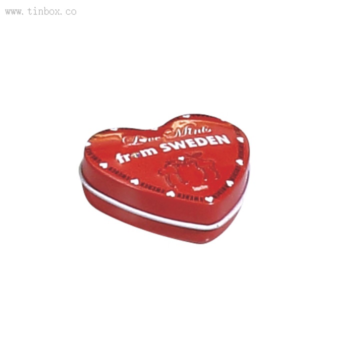 mini heart pill packaging tin box mini heart pill packaging tin box