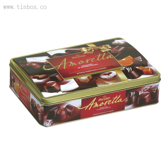 rectangular Biscuit packaging tin box rectangular Biscuit packaging tin box