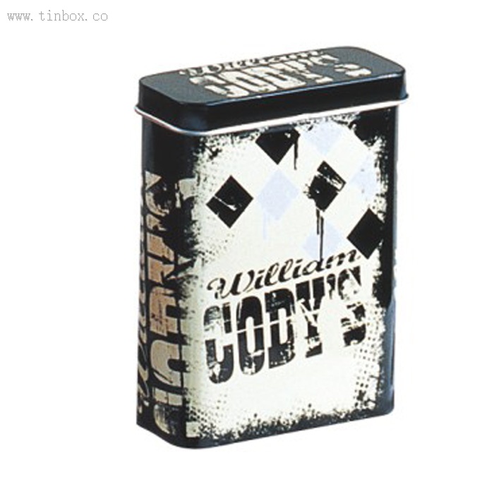 Antique Cigarette Tin Can Antique Cigarette Tin Can