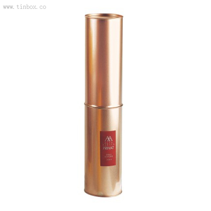 Cylinder Red Wine Bottle Packaging Box With Plug In Lid And Embossing Cylinder Red Wine Bottle Packaging Box With Plug In Lid And Embossing