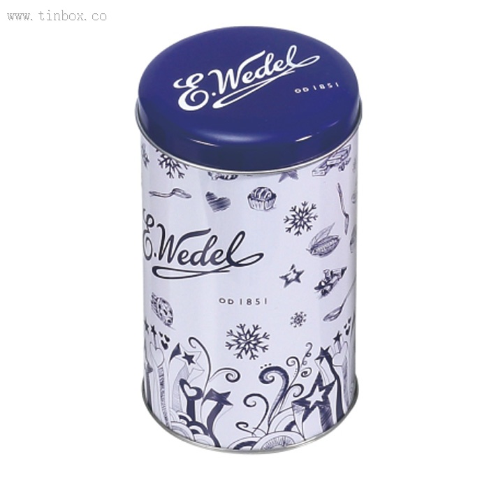 Glossy Lamination Round Metal Biscuit Tins For Wedding Anniversary Gift Packaging Glossy Lamination Round Metal Biscuit Tins For Wedding Anniversary Gift Packaging