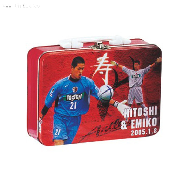Healthy Large Lunch Tin Box Printing Football Healthy Large Lunch Tin Box Printing Football