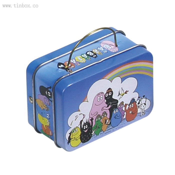 small pill tin box with metal handle small pill tin box with metal handle