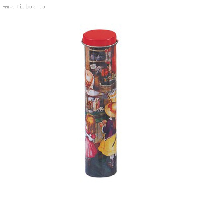 tall small round pill tin box with hinge tall small round pill tin box with hinge