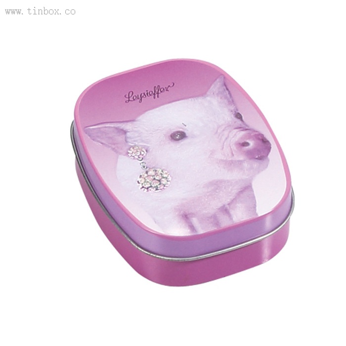 Pink Candy Mint Tablets Small Tin Boxes Pink Candy Mint Tablets Small Tin Boxes