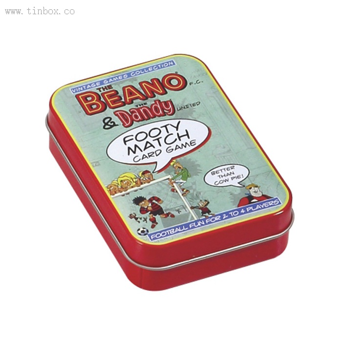 Small Plain Metal Rectangle Tin Box With Hinge For Gift Game Cards Storage Small Plain Metal Rectangle Tin Box With Hinge For Gift Game Cards Storage
