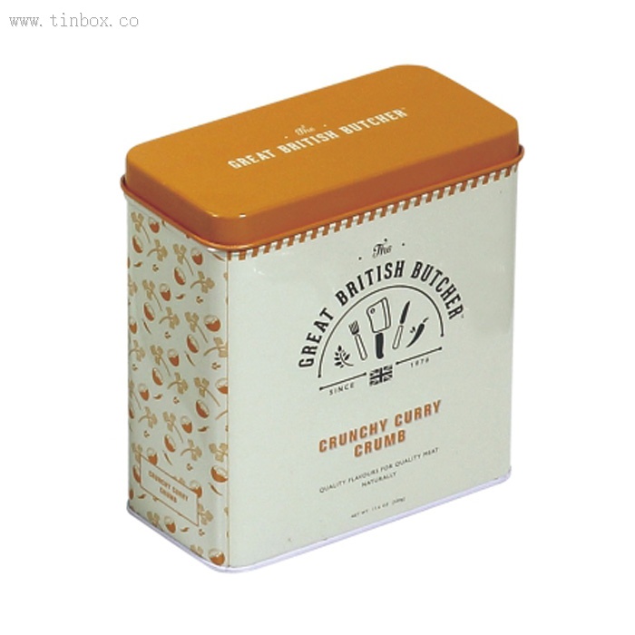 Rectangular Tin Container Rectangular Tin Container