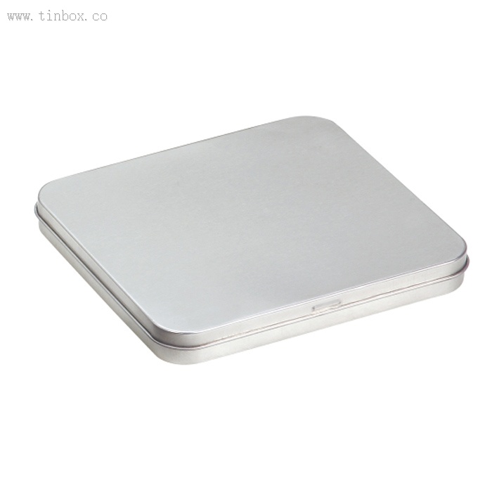 Hinged Square Tin Cans Hinged Square Tin Cans
