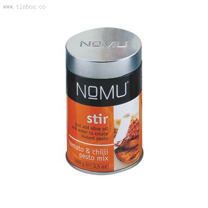 printed Screw Top Round Tin Cans printed Screw Top Round Tin Cans