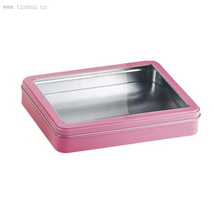 Two Sided Window Tin Cans Two Sided Window Tin Cans