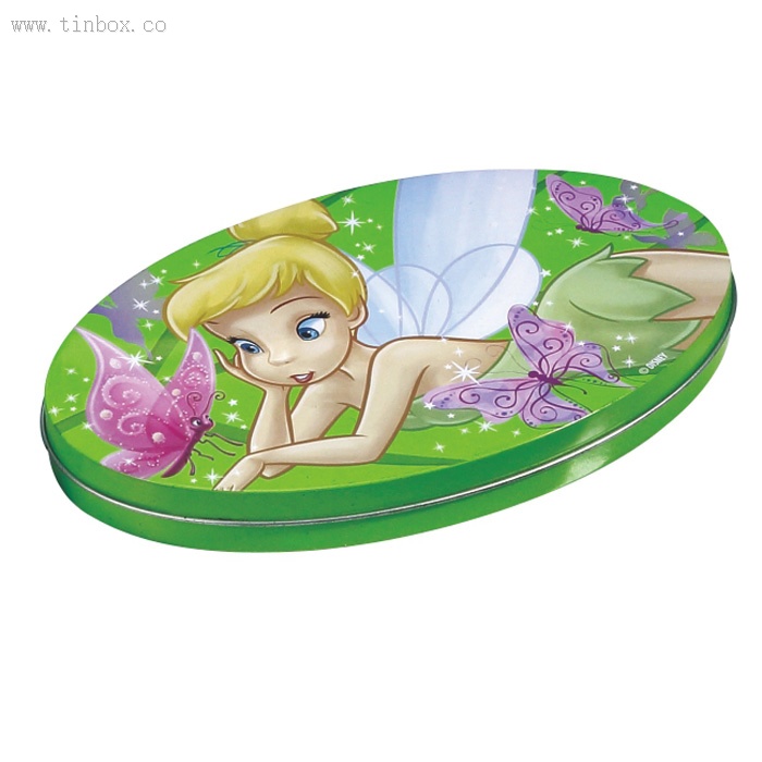 Shallow Oval Tin Box Shallow Oval Tin Box