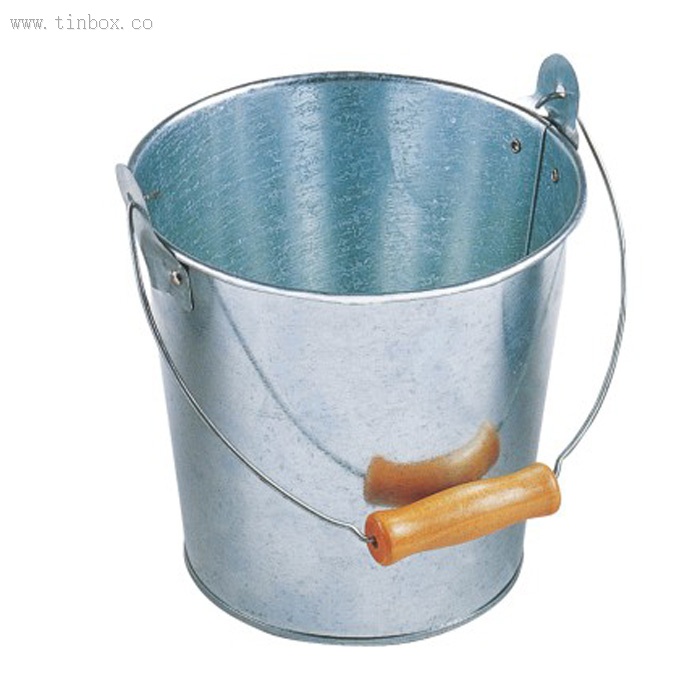 Steel tin Pails with handle Steel tin Pails with handle