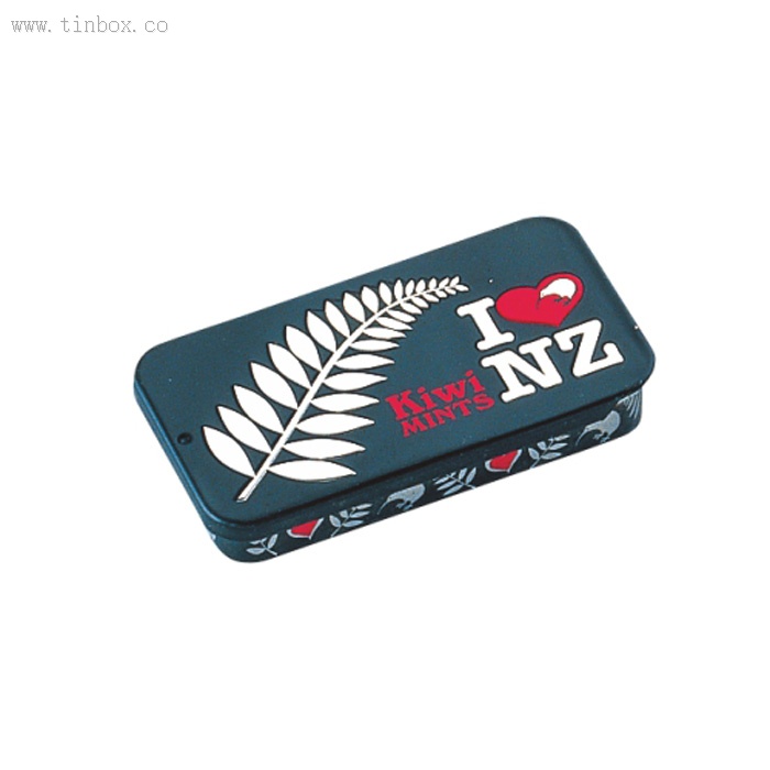 Black Slide Top Tins Black Slide Top Tins