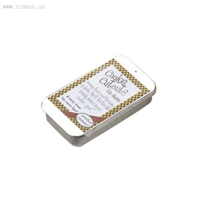 Silver Slide Top Tins Silver Slide Top Tins