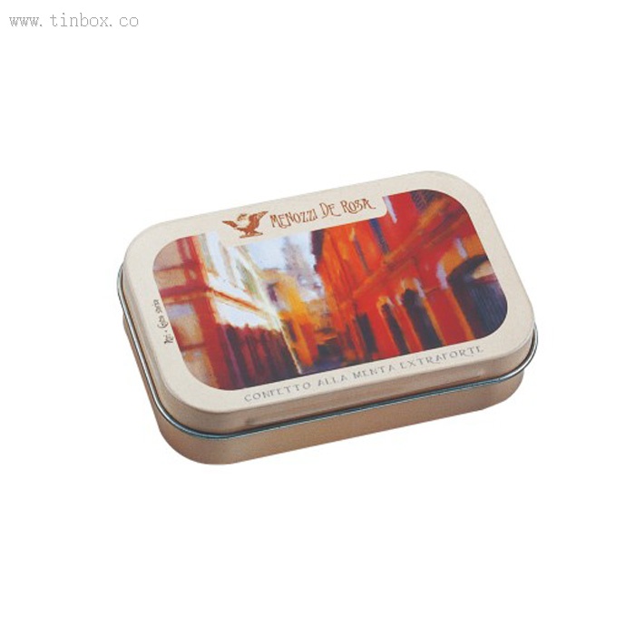 Hinged Seamless Tin Box Hinged Seamless Tin Box