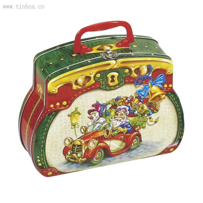 handbag shaped popcorn tin box handbag shaped popcorn tin box