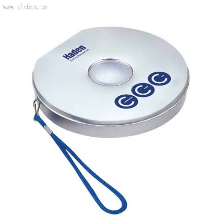Round Metal CD Box Round Metal CD Box