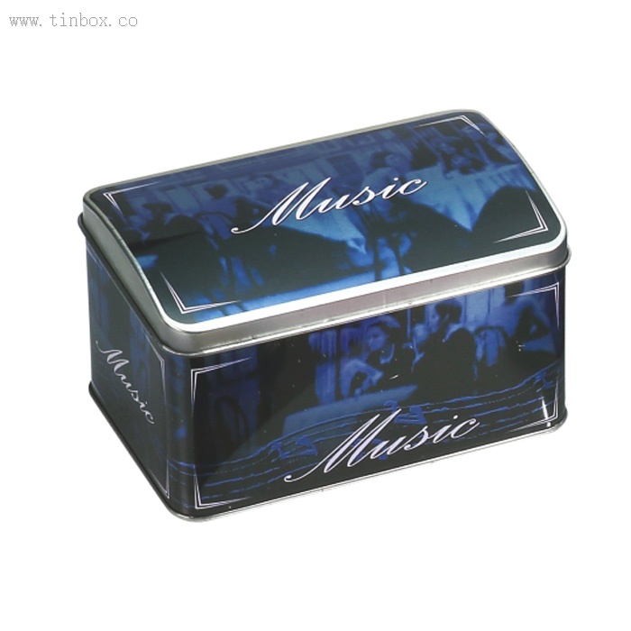 Treasure Chest tin box for popcorn packaging Treasure Chest tin box for popcorn packaging