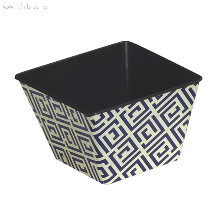 popcorn square tin bucket popcorn square tin bucket