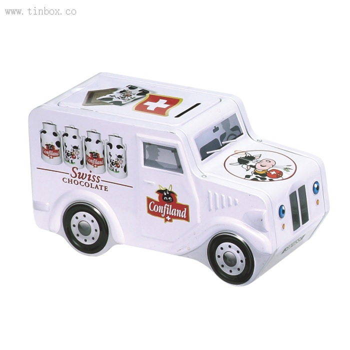 car shaped popcorn tin box car shaped popcorn tin box