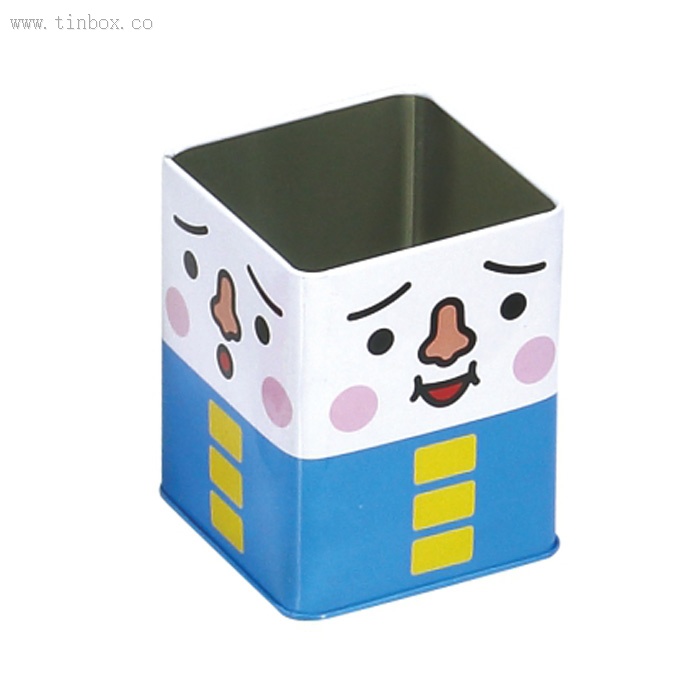 square popcorn tin box square popcorn tin box
