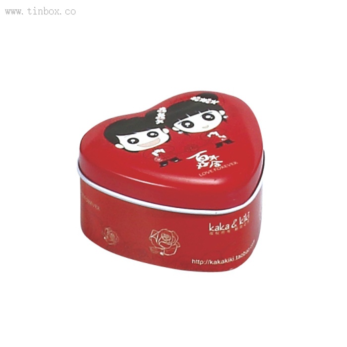 heart mint tin box heart mint tin box