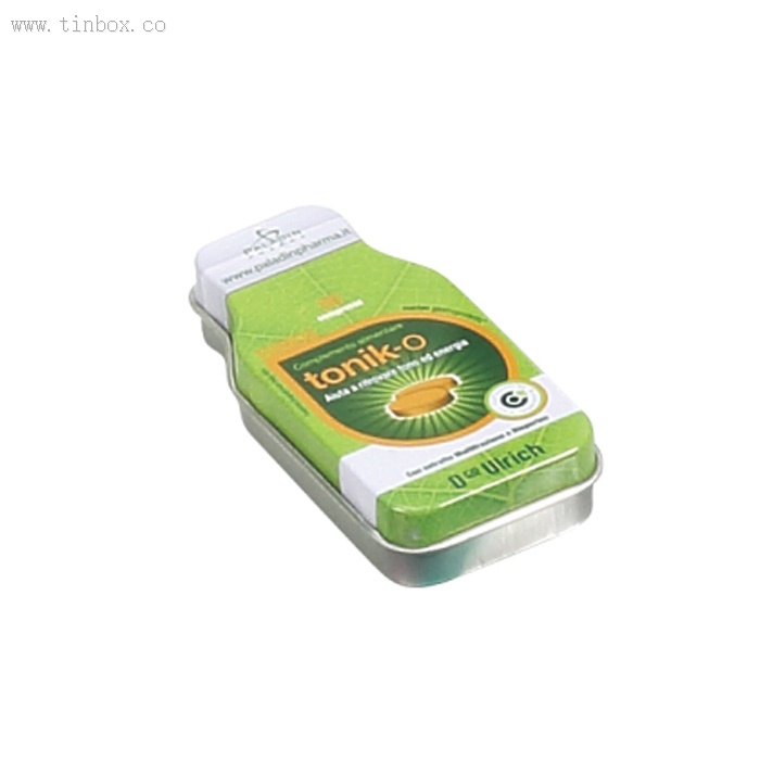 small bottle shaped mint tin box small bottle shaped mint tin box