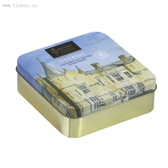 empty square cigarette tin box empty square cigarette tin box