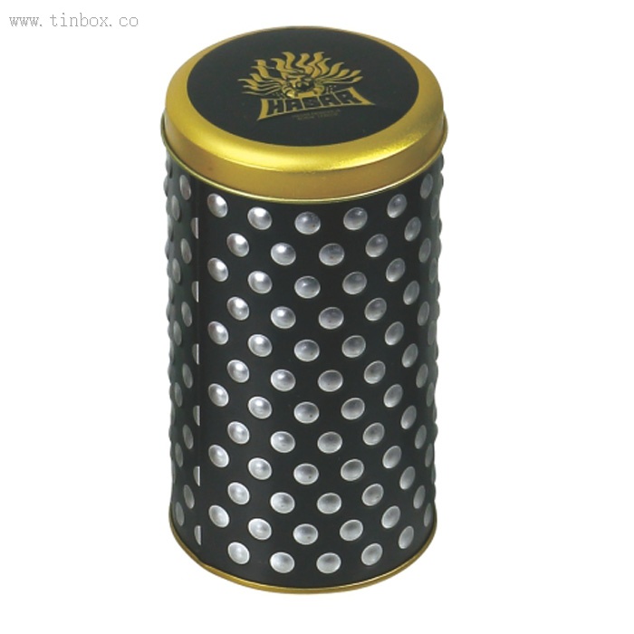 embossed round cigarette tin box embossed round cigarette tin box