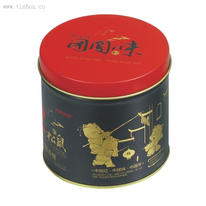 small round cigarette tin box small round cigarette tin box