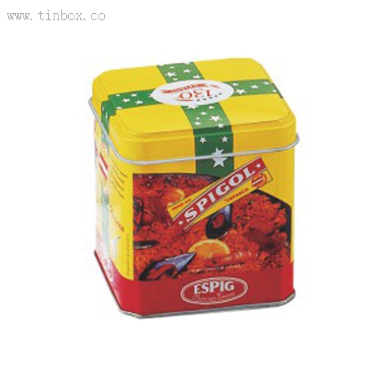 Spice Metal tin Container Spice Metal tin Container
