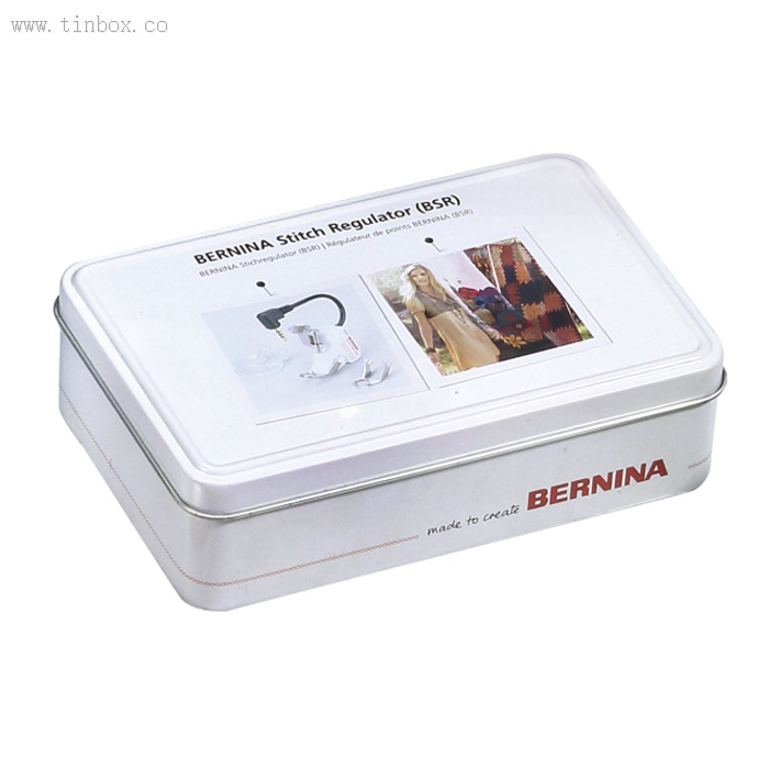 Decorative rectangular cigarette tin box Decorative rectangular cigarette tin box