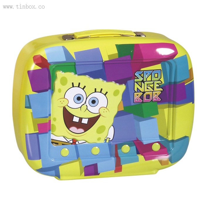 Disney TV shaped lunch tin box Disney TV shaped lunch tin box