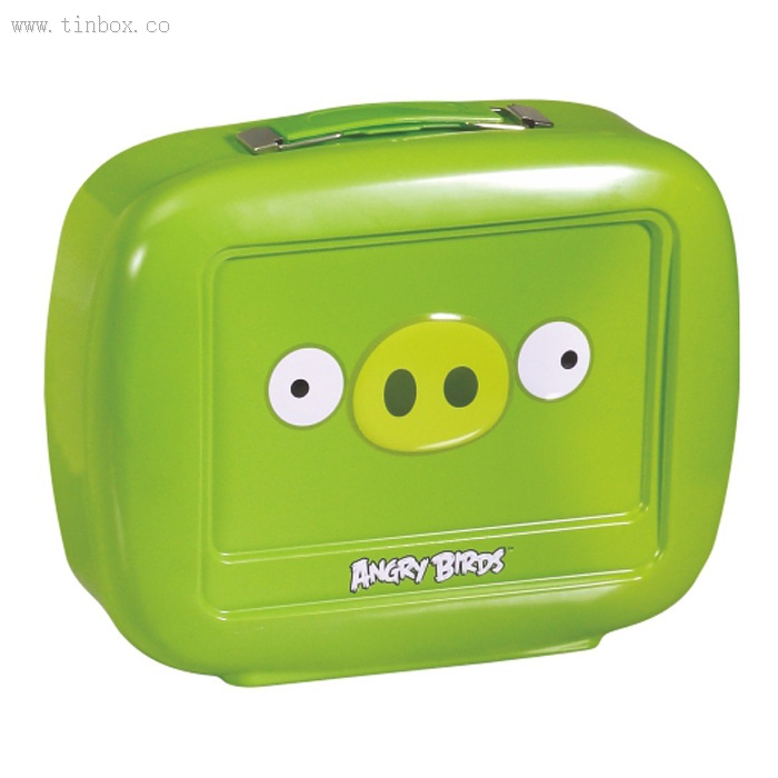 Printed TV shaped lunch tin box Printed TV shaped lunch tin box