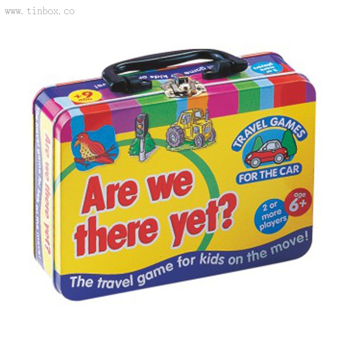 tin lunch box with plastic handle tin lunch box with plastic handle