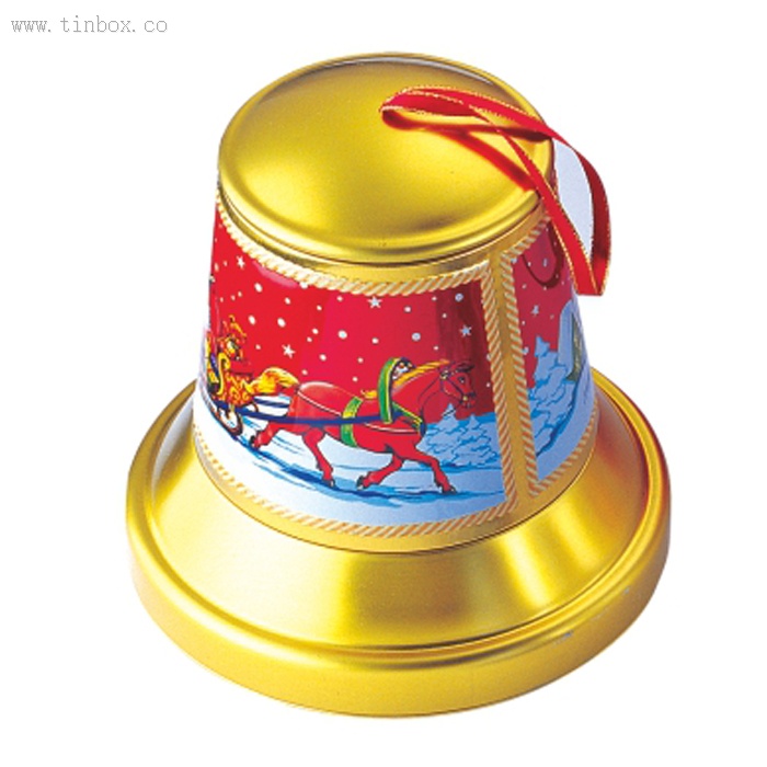 bell shaped chocolate tin box bell shaped chocolate tin box