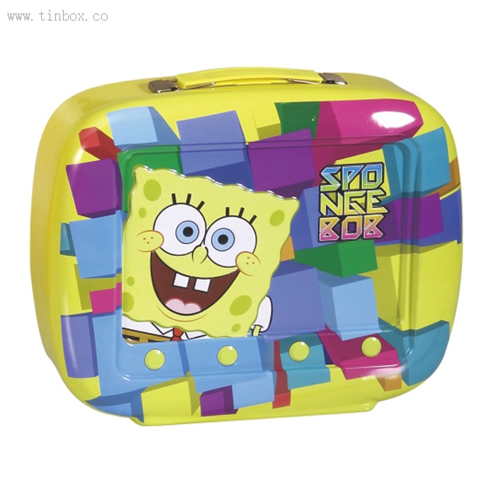 printed chocolate tin box with handle printed chocolate tin box with handle