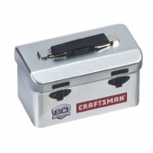 rectangular tea tin box with hande