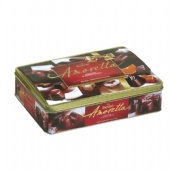 Rectangular shaped Embossed chocolate tin box