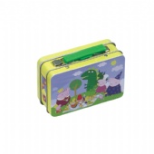mini Halloween Tin Box with handle