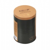 round Coffee Tin Box with plugLid