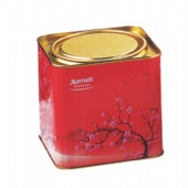square Coffee tin box