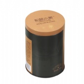 Airtighted Cylinder Round Tin Box Tea Storage Container With Plug Lid