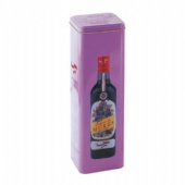 Wine Square Tin Box