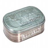 Customized Design Metal Cosmetic Tins Candy Oval Fancy Tin Box With Logo