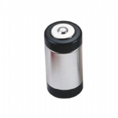 battery shaped pill tin box