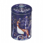 round cigarette tin box