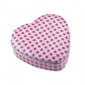 heart shape cookie tin box